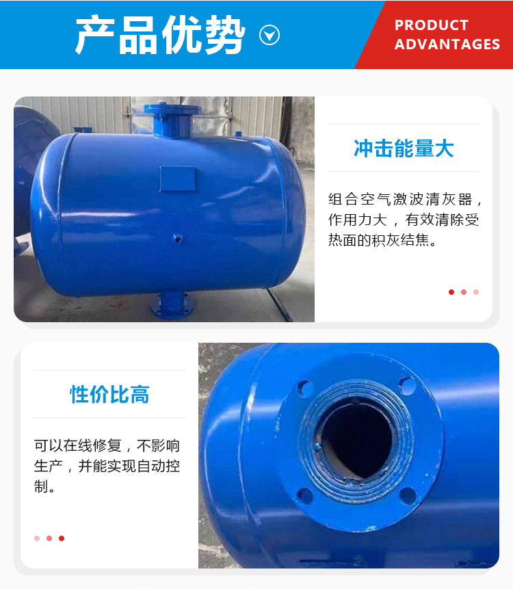 雙點激波吹灰器