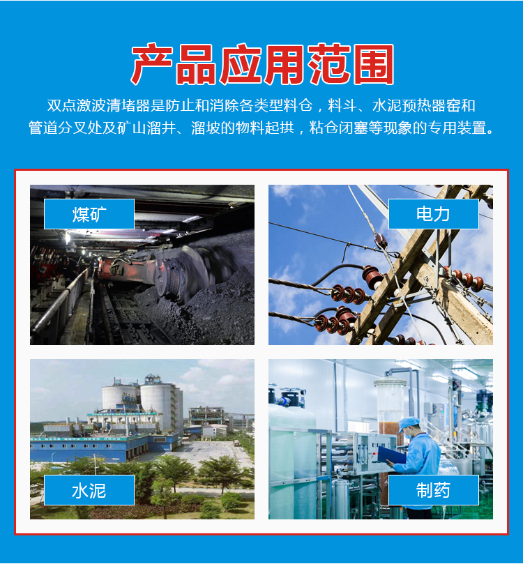 雙點激波吹灰器
